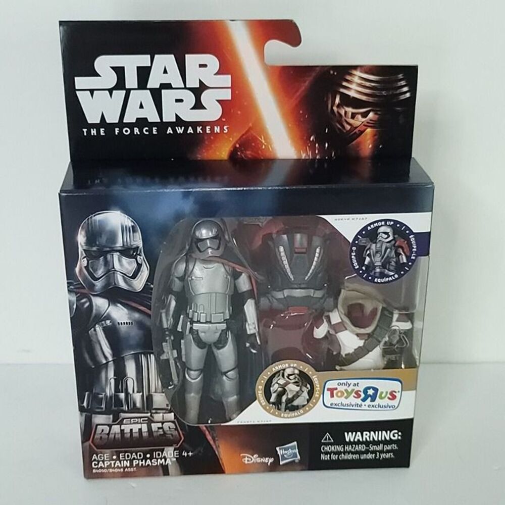 STAR WARS Action Figure Force Awakens Captain PHASMA Armor Up EPIC BATTLES 3.75